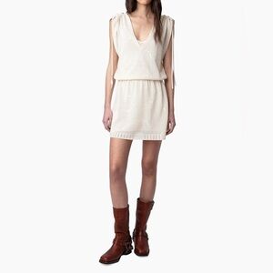 Zadig & Voltiare Alanis Cotton Dentelle Dress size: XS/ S